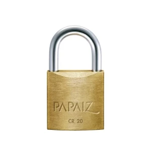 CANDADO PAPAIZ de bronce-cemento CR- 20mm. - Hecho en Brasil