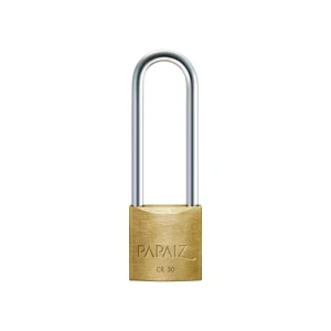 CANDADO PAPAIZ BRONCE / aro largo CR 30mm / 70mm