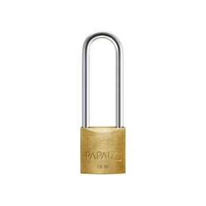 CANDADO PAPAIZ BRONCE / aro largo CR 35mm / 70mm