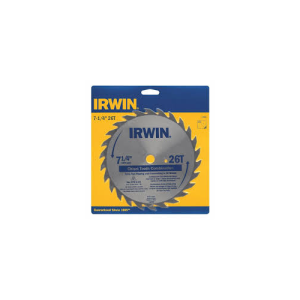 HOJA SIERRA 7 1/4" 26 DIENTES IRWIN CLASSIC BLISTER BUJE 5/8