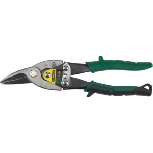 TIJERA CHAPISTA 10" STANLEY DERECHA - COLOR VERDE (Blister)