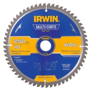 SIERRA CIRCULAR IRWIN-WIDIA 10"X 60 DIENTES PARA ALUMINIO-MADERA