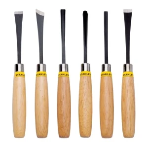 JUEGO DE 6 GUBIAS STANLEY 6.1/2" (Blister)