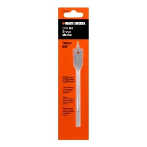 MECHAS CHATAS BLACK+DECKER 16mm PARA MADRA (BLISTER)