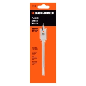 MECHAS CHATAS BLACK+DECKER 18mm PARA MADRA (BLISTER)