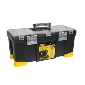 CAJA HERRAMIENTAS STANLEY HERRAJES METALICOS 22" CON ORGANIZADOR