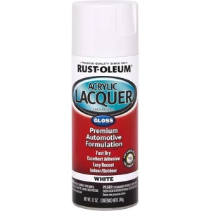 AEROSOL RUST-OLEUM AUTOMOTRIZ LACA ACRILICA / COLOR BLANCA 340grs.