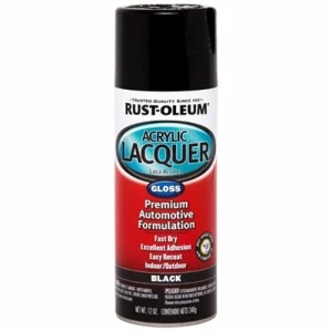 AEROSOL RUST-OLEUM AUTOMOTRIZ LACA ACRILICA / COLOR NEGRA 340grs.