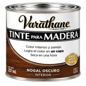 TINTE VARATHANE PARA MADERA / COLOR  NOGAL OSCURO 0.237 Litros.