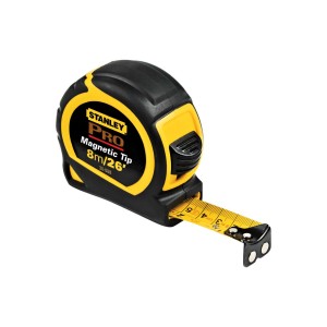CINTA METRICA STANLEY PRO DUO PUNTA MAGNETICA 8m x 1"