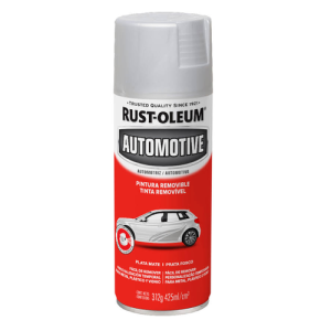 AEROSOL RUST-OLEUM PEEL COAT / COLOR PLATA MATE 312grs.