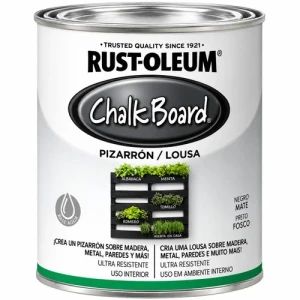 BROCHABLE RUST-OLEUM PIZARRON NEGRO MATE  0.887 Lts.