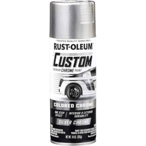 CROMO PERSONALIZADO RUST-OLEUM  PREMIUM PLATA 340gr