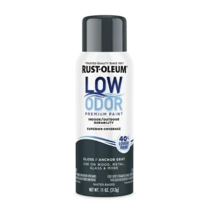 LOW ODOR AEROSOL AL AGUA GRIS BRILLANTE 312gr