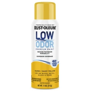 LOW ODOR AEROSOL AL AGUA AMARILLO BRILLANTE 312gr