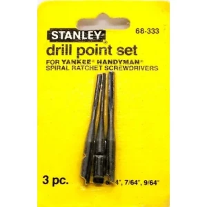 JUEGO DE 3 BROCAS STANLEY PARA DESTORNILLADORES