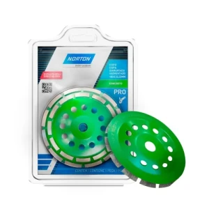 DISCO COPA DIAMATADO DESBASTE SEGMENTADO NORTON PRO 180x22