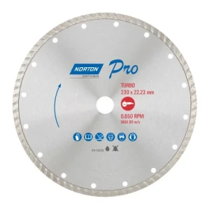 DISCO DIAMANTADO NORTON PRO 230mm TURBO