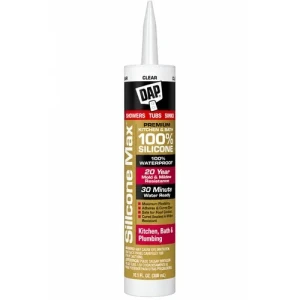 DAP SELLADOR SILICONE 100% BAÑOS Y COCINAS TRANSPARENTE 300ml