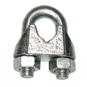 APRETACABLES-CLIPS PARA CABLE DE ACERO 3/16"