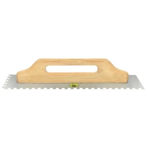 LLANA METAL DENTADA LARGA CABO MADERA TRAMONTINA 12 x 48cm