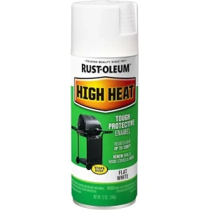 AEROSOL RUST-OLEUM ALTA TEMPERATURA / COLOR BLANCO MATE 340grs.