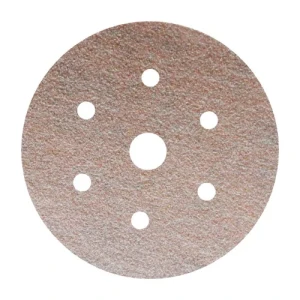DISCO NOFIL A275 152mm GRANO P120 CON VELCRO CON AGUJEROS NORTON