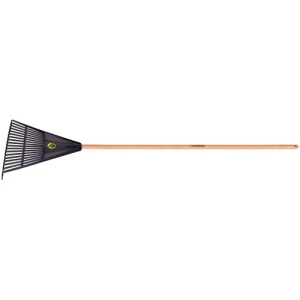 ESCOBILLA PLASTICA NEGRA TRAMONTINA 18 DIENTES CON CABO