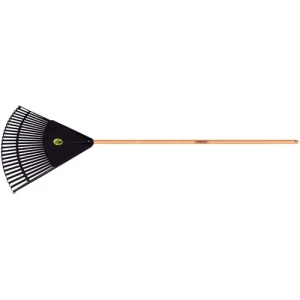 ESCOBILLA PLASTICA NEGRA TRAMONTINA ANCHA 26 DIENTES CON CABO
