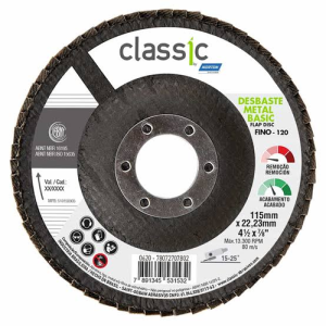 DISCO FLAP NORTON BASIC R201 115mm GRANO 120