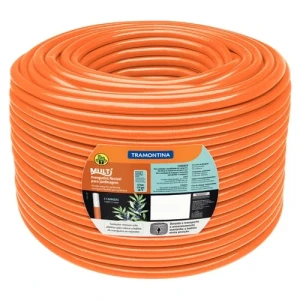 BOBINA MANGUERA ESPECIAL 200m x 1/2" - COLOR NARANJA TRAMONTINA