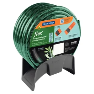 KIT MANGUERA TRAMONTINA 3 CAPAS 20 metros CON SOPORTE + ACOPLE + PUNTERO