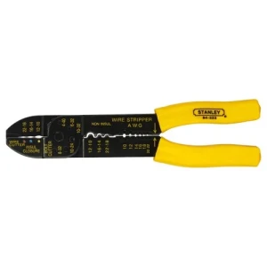 PINZA MULTIUSO PARA ELECTRICISTA STANLEY 9.½" (blister)