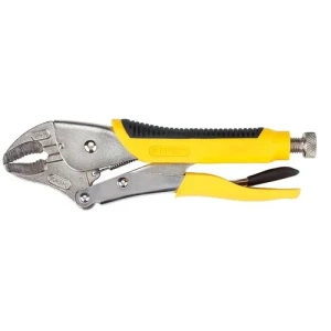 PINZA MORSA STANLEY CON AISLANTE PRO 10" CURVA