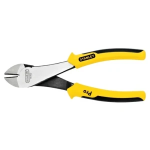 PINZA CORTE DIAGONAL c/A PROFE.8" STANLEY (BLISTER)