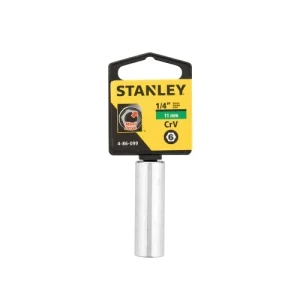 BOCALLAVES ENCASTRE 1/4" LARGOS HEXAGONAL 11mm. STANLEY