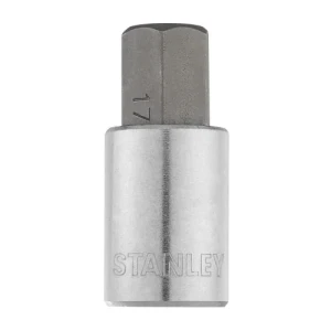 BOCALLAVE STANLEY ENCASTRE 1/2 PUNTA HEXAGONAL 17mm.