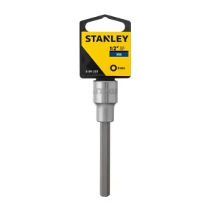 BOCALLAVE STANLEY ENCASTRE 1/2 PUNTA HEXAGONAL LARGO 8mm