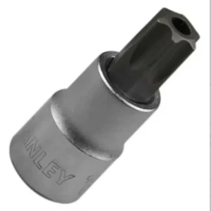 BOCALLAVE STANLEY ENCASTRE 1/2 TORX CON SEGURO T 45 S