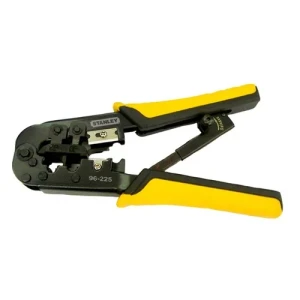 PINZA CRIMPAR/PELACABLE 3en1 STANLEY RJ11 a 14 + RJ45
