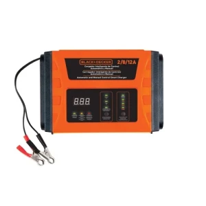 CARGADOR BATERIAS INTELIGENTE BLACK+DECKER 12V 2/8/12A