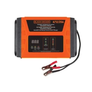 CARGADOR BATERIAS INTELIGENTE BLACK+DECKER 12V 4/12/25A