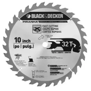SIERRA CIRCULAR 10" x 32d BLACK+DECKER PARA SST1801/SM16/SM18 - BUJE 5/8"