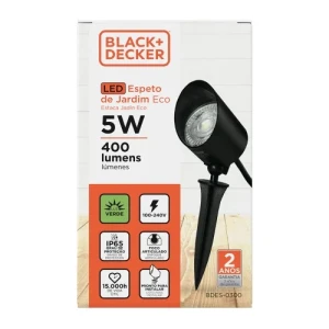 ESTACA LED JARDIN 5W LUZ VERDE 16CM