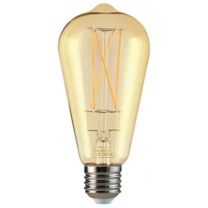 LAMPARA FILAMENTO LED AMBAR GOTA 3W 2200K - CONECTOR E27