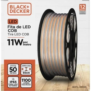 CINTA LED COBRE 220V 8mm X 50m 11W 6500K LUZ BLANCA