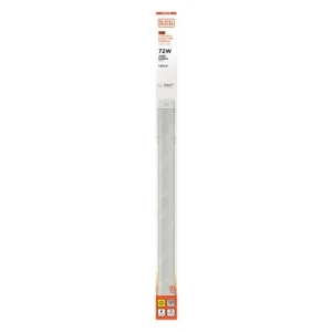 LUMINARIA LED LINEAL 72W 3000K LUZ AMARILLA 120cm