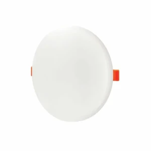 PANEL LED BORDE INFINITO REDONDO 17W 3000K LUZ CALIDA AMARILLA