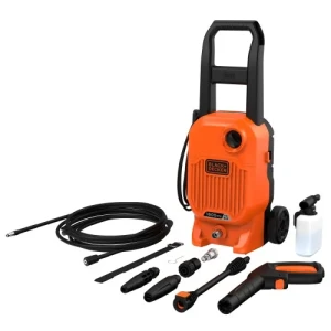 HIDROLAVADORA BLACK+DECKER 110Bar AUTO STOP 1300W 1600PSI