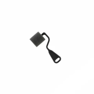 RODILLO COMPEL ESPUMA GRIS 4cm x 10mm. CON SOPORTE